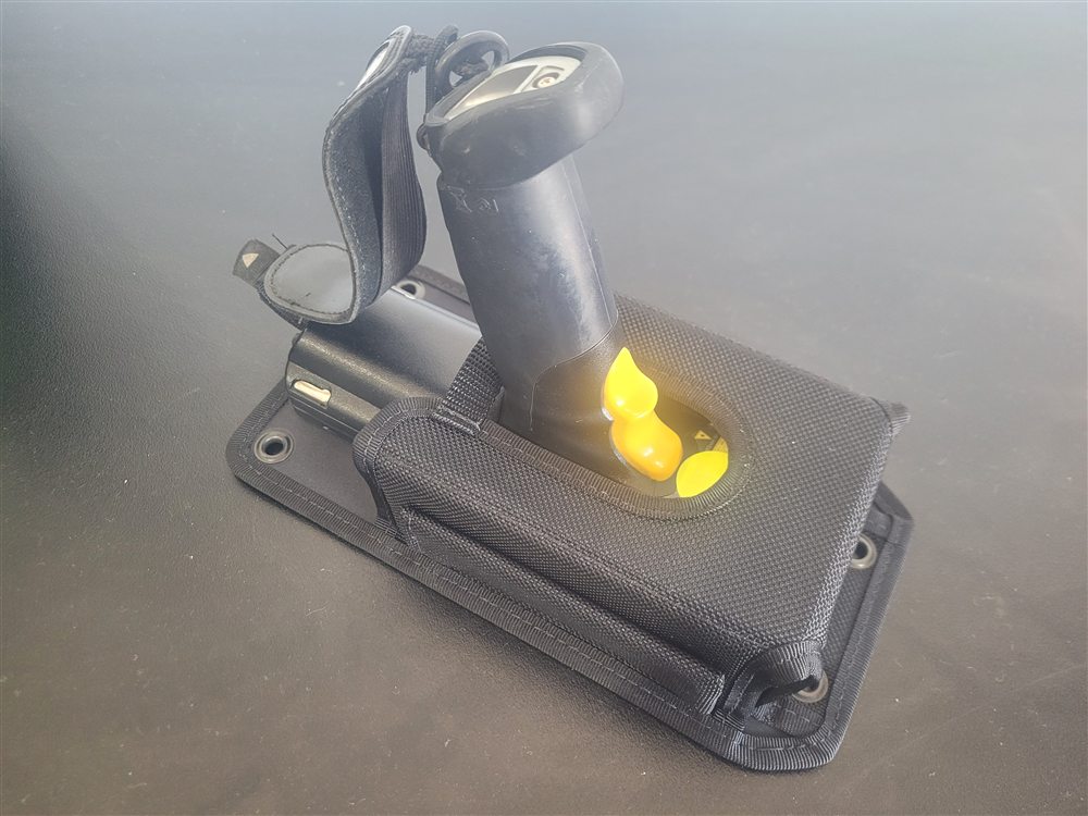 Forklift/Vehicle/Wall Mountable Holster for Zebra MC3000 Series
