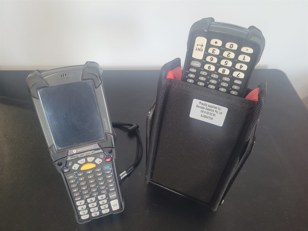 AJ4007DW with an MC9400, going in