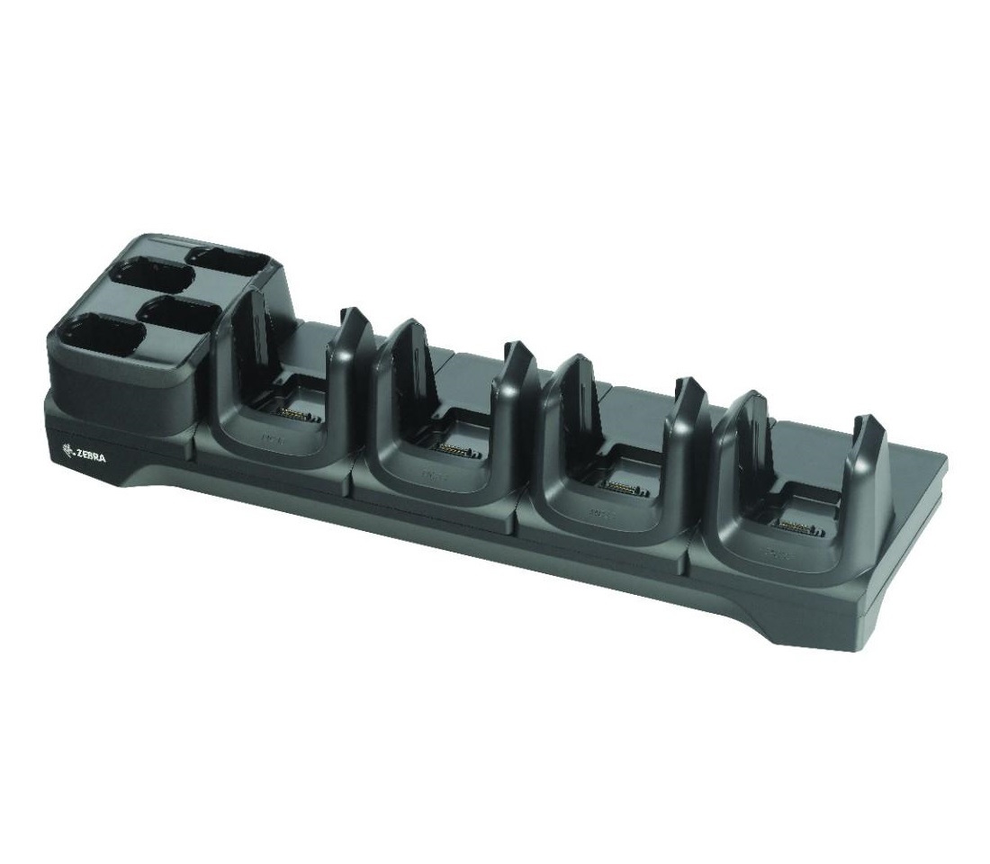 Zebra Multidock for MC33/34, Charge+Battery, 4-Bay